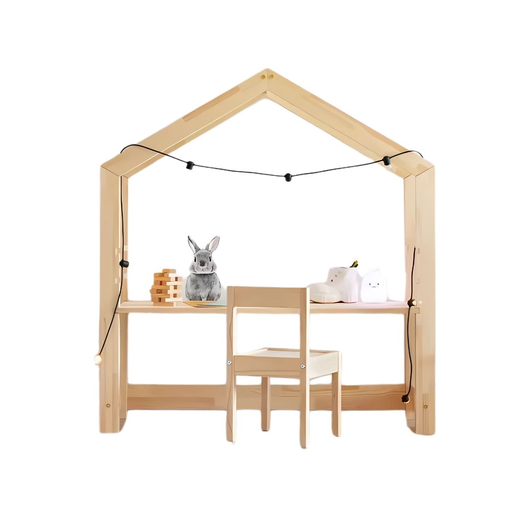 Bureau maison enfant BR 40x100cm