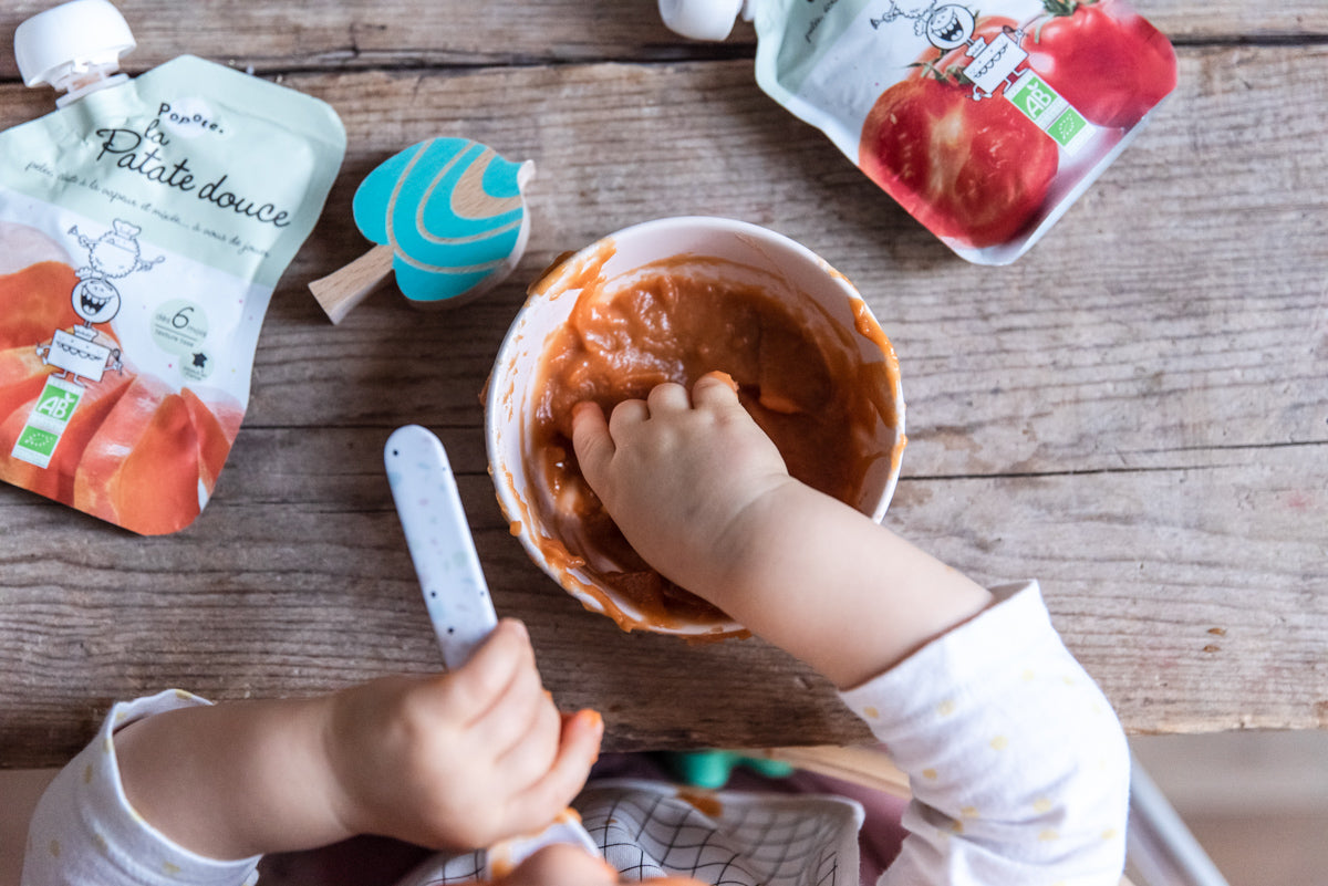 Babykare vous présente les bienfaits des produits popotes pour les bébés