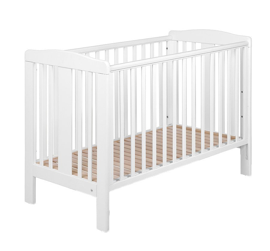 Berceau bébé 120x60cm à bascule YappyMove avec sommier réglable et tiroir