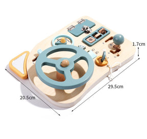 Puzzle with wooden numbers Nemi Kids