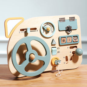 Puzzle with wooden numbers Nemi Kids