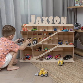 Wooden garage for children - to customize