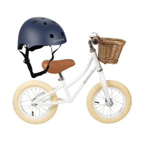 Bicicletta senza pedali e casco per bambini Banwood