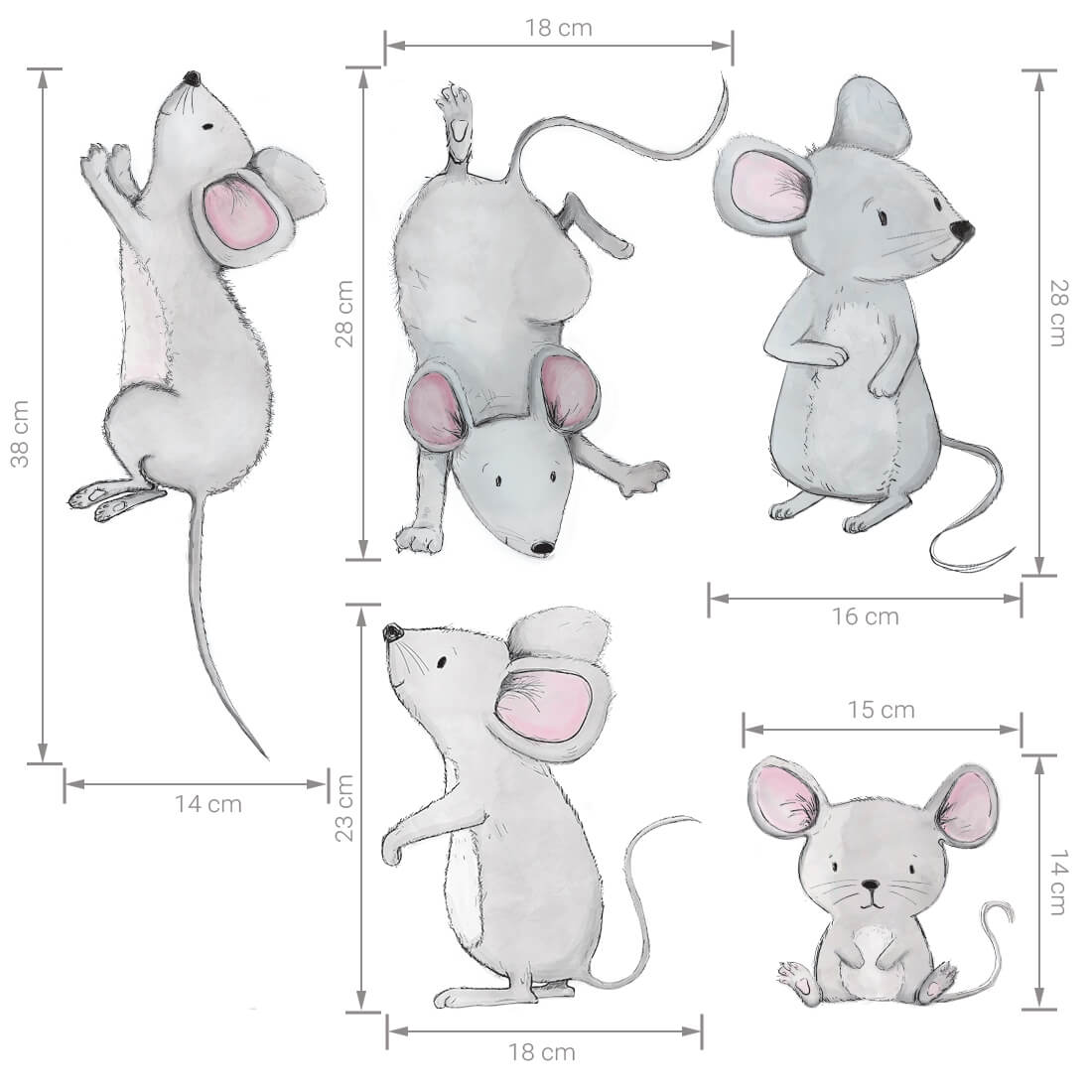 Sticker souris Pastelowe Love - Wallpapers par Pastelowe Love